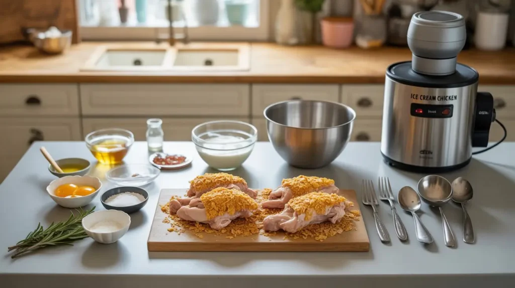 Ice Cream Chicken