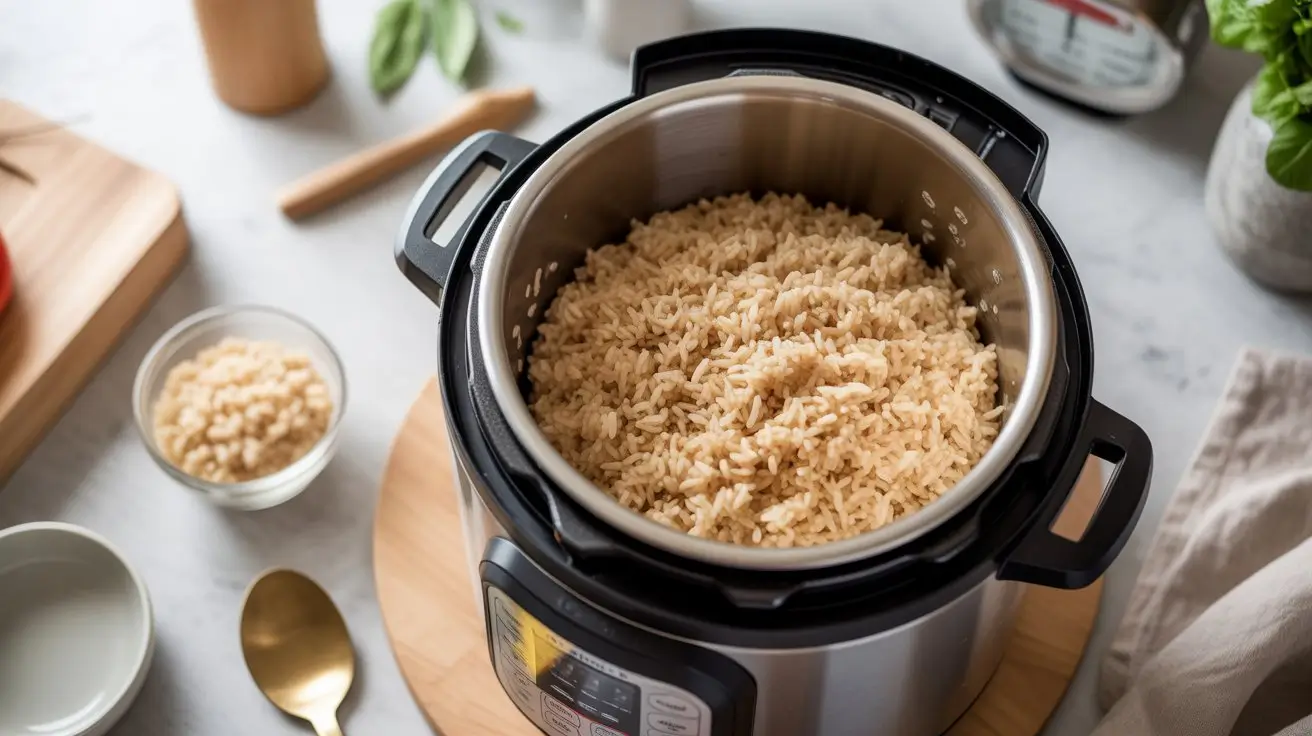 Instant Pot Brown Rice
