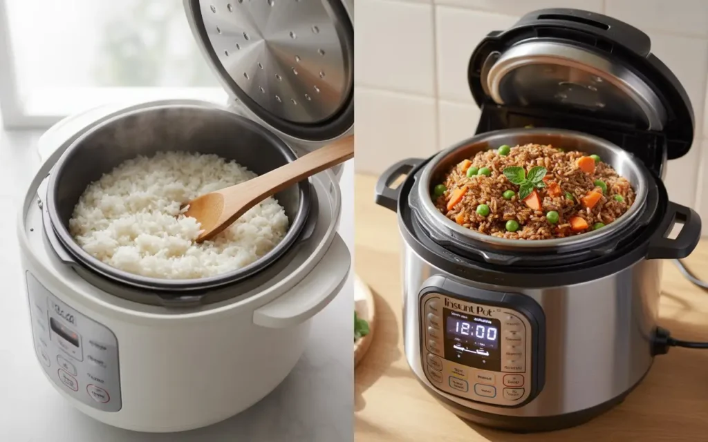 Rice Cooker Recipes vs. Instant Pot Techniques