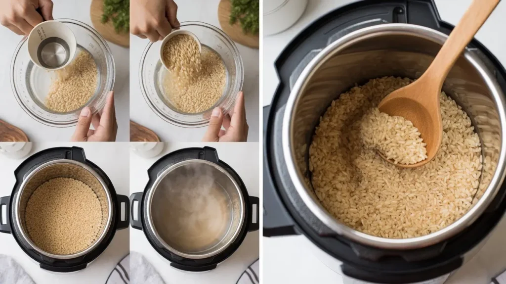 Step-by-Step Instant Pot Brown Rice Perfection