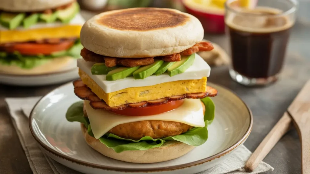 Vegan Breakfast Sandwich