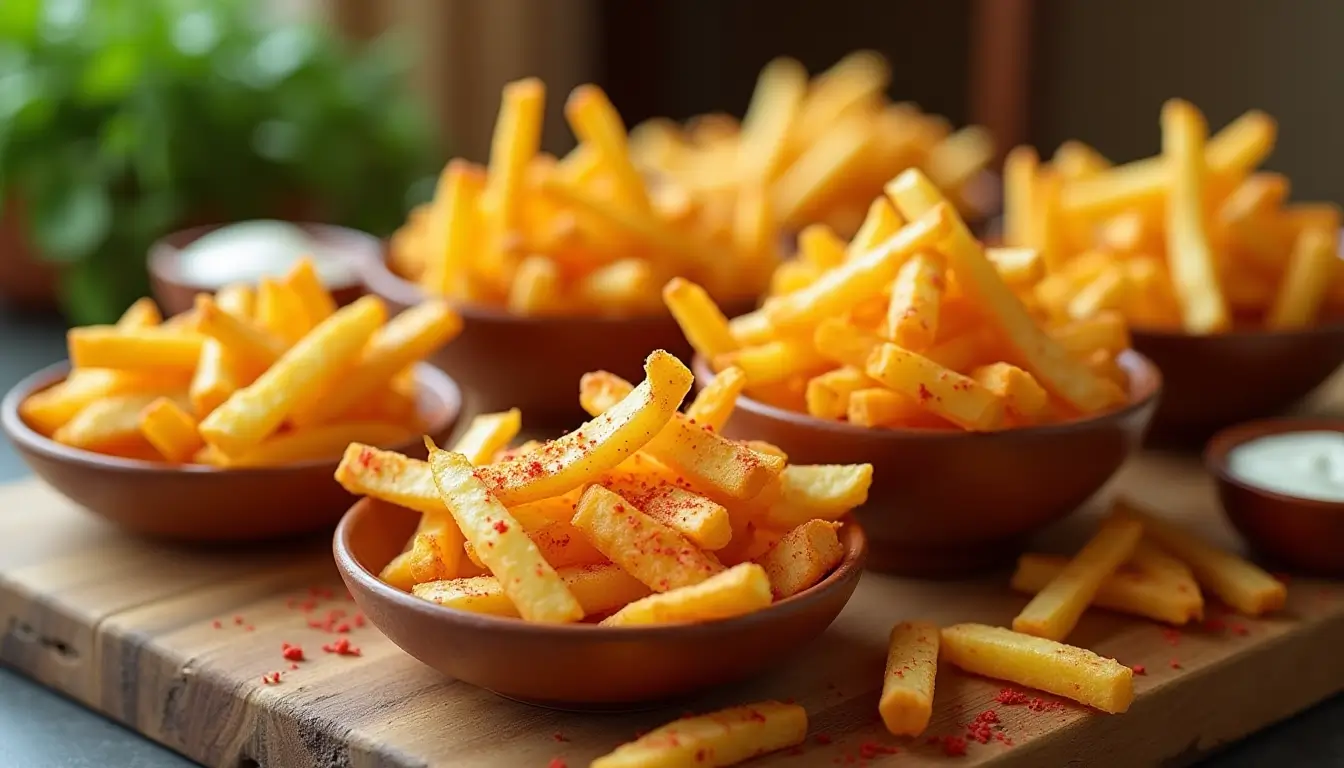 hot fries chips
