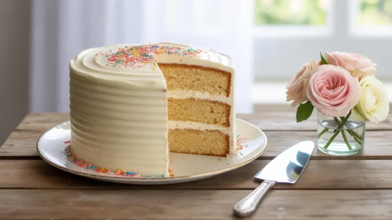gluten-free vanilla cake