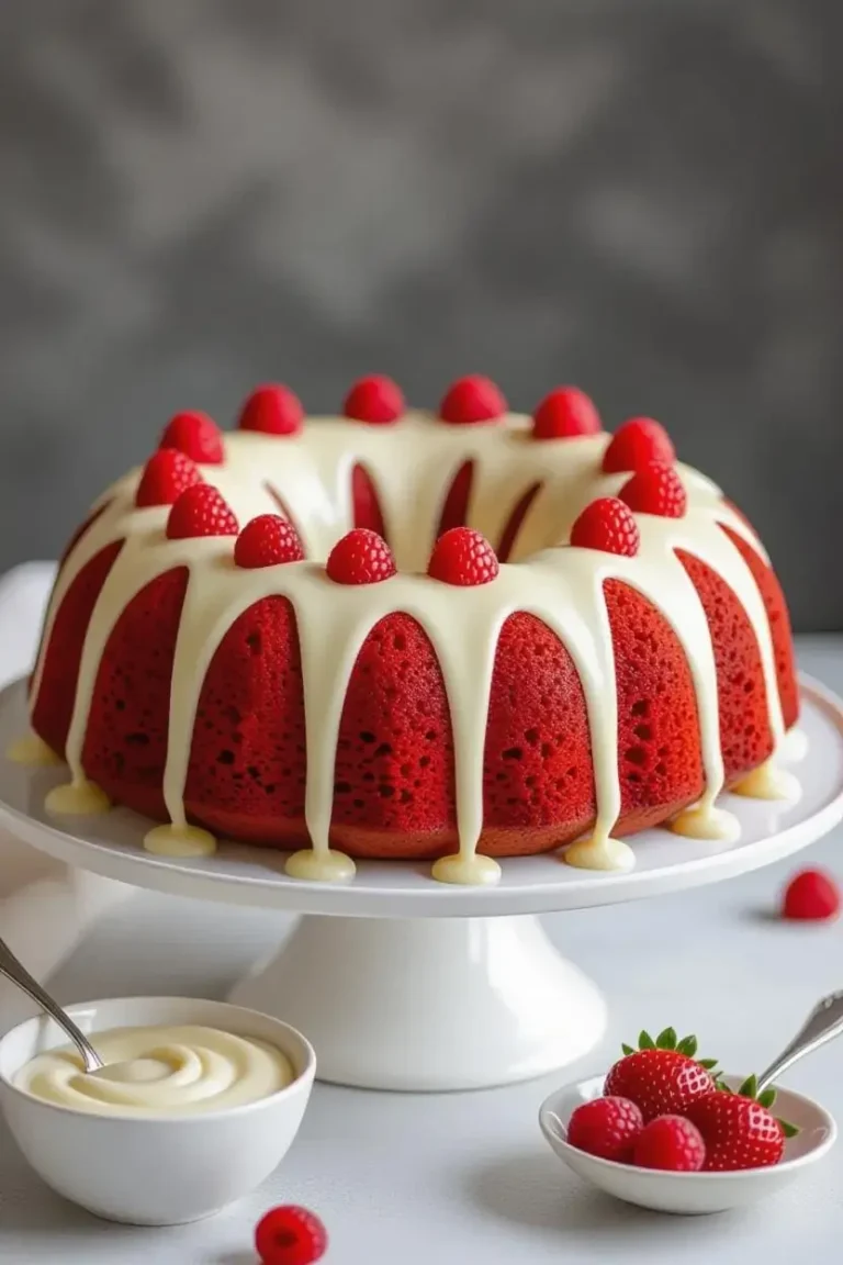 red velvet bundt cake
