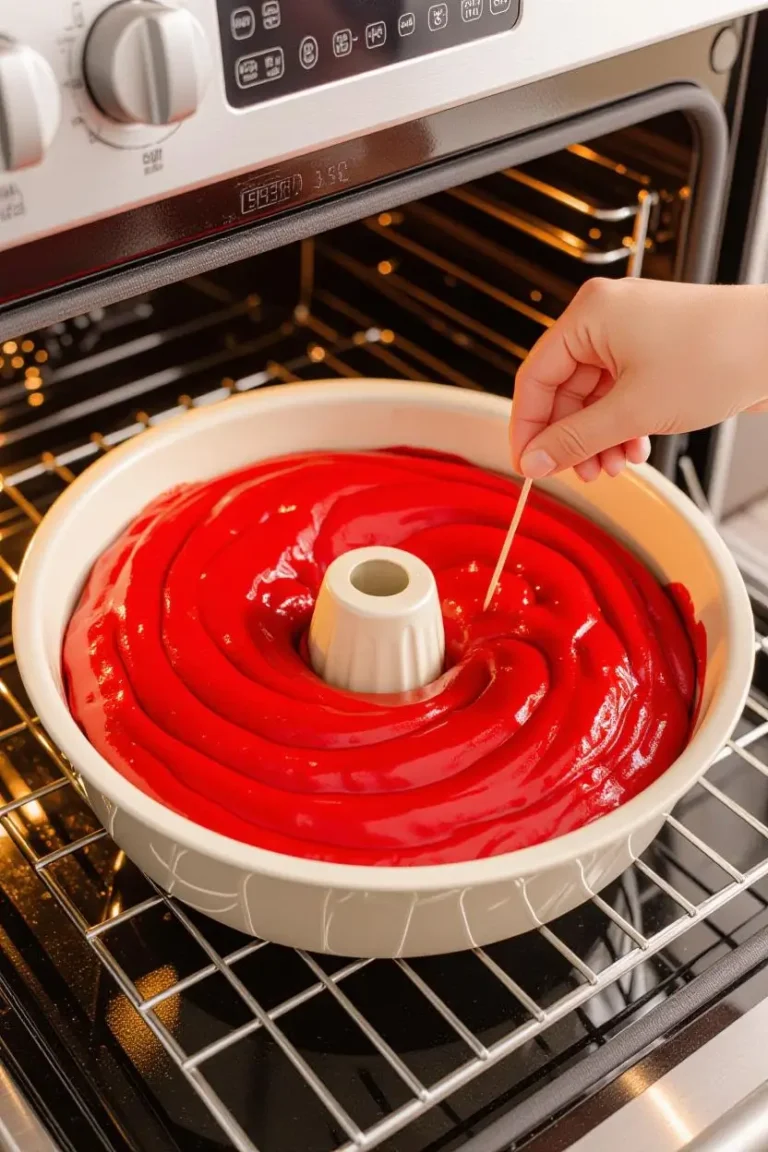 red velvet bundt cake
