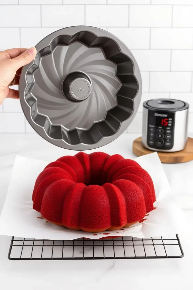 red velvet bundt cake
