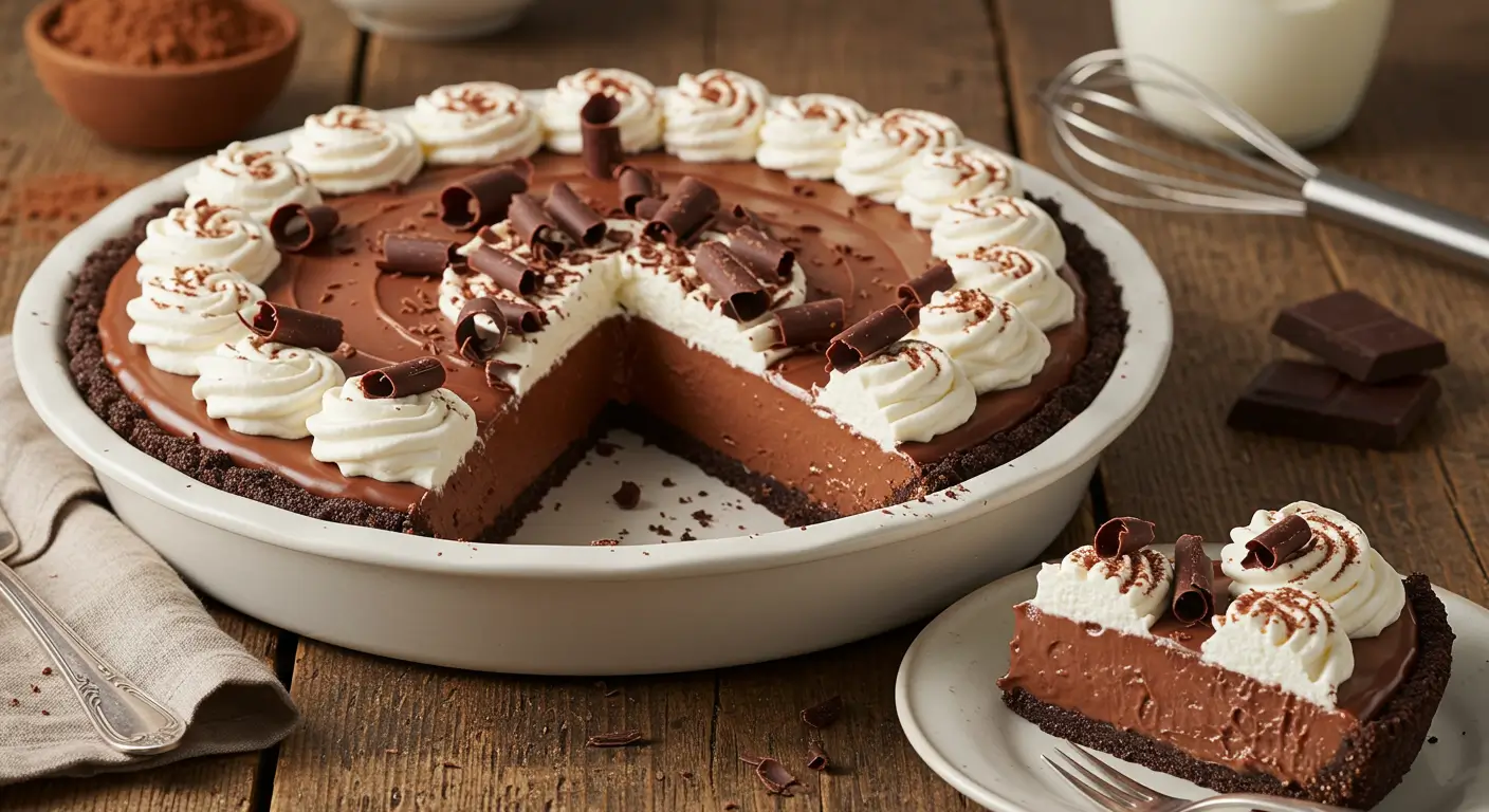 Chocolate Silk Pie