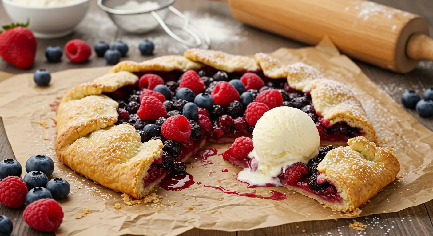 Mixed Berry Galette